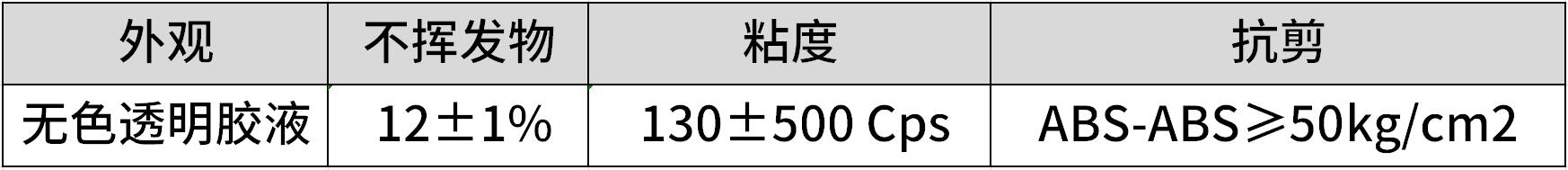 hr-700 abs胶水